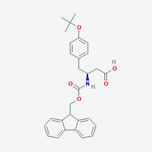 molecular formula C29H31NO5 B557513 Fmoc-o-t-butyl-l-beta-homotyrosine CAS No. 219967-69-8