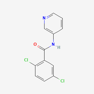 molecular formula C12H8Cl2N2O B5575282 2,5-dichloro-N-(pyridin-3-yl)benzamide 