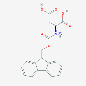 molecular formula C19H17NO6 B557529 Fmoc-asp-OH--15N CAS No. 287484-33-7