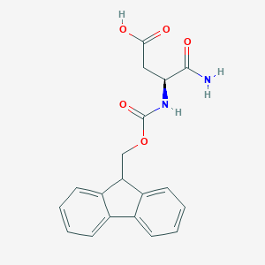 molecular formula C19H18N2O5 B557531 Fmoc-Asp-NH2 CAS No. 200335-40-6