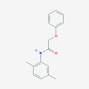 molecular formula C16H17NO2 B5575325 N-(2,5-dimethylphenyl)-2-phenoxyacetamide CAS No. 303792-44-1