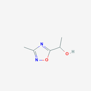 1-(3-Methyl-1,2,4-oxadiazol-5-yl)ethanol