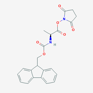 molecular formula C22H20N2O6 B557549 Fmoc-Ala-OSu CAS No. 73724-40-0