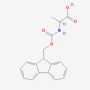 2-((((9H-Fluoren-9-yl)methoxy)carbonyl)amino)propanoic acid