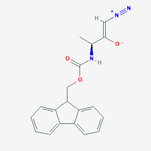 molecular formula C19H17N3O3 B557554 Fmoc-L-Ala-CHN2 CAS No. 193954-23-3