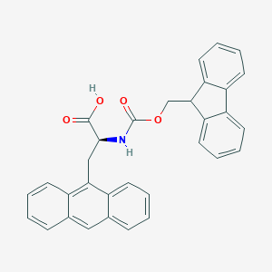 molecular formula C32H25NO4 B557560 Fmoc-3-(9-anthryl)-L-alanine CAS No. 268734-27-6