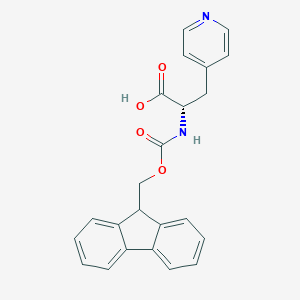 molecular formula C23H20N2O4 B557561 Fmoc-L-4-吡啶丙氨酸 CAS No. 169555-95-7