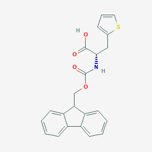molecular formula C22H19NO4S B557564 Fmoc-L-2-噻吩丙氨酸 CAS No. 130309-35-2