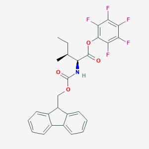 molecular formula C27H22F5NO4 B557570 Fmoc-Ile-OPfp CAS No. 86060-89-1