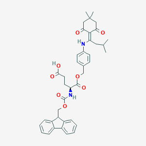 molecular formula C40H44N2O8 B557587 Fmoc-Glu-ODmab 
