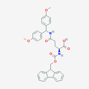 molecular formula C35H34N2O7 B557599 Fmoc-Gln(Dod)-OH CAS No. 113534-17-1