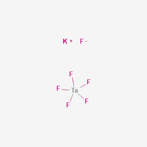 molecular formula F6KTa B055760 Potassium;pentafluorotantalum;fluoride CAS No. 116036-91-0