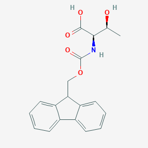 molecular formula C19H19NO5 B557613 (((9H-Fluoren-9-yl)methoxy)carbonyl)-D-threonine CAS No. 157355-81-2
