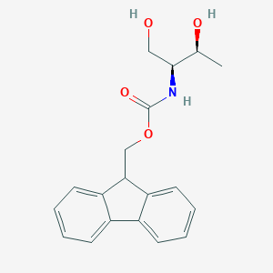 molecular formula C19H21NO4 B557614 fmoc-d-苏氨醇 CAS No. 252049-02-8