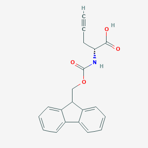 molecular formula C20H17NO4 B557621 Fmoc-D-Propargylglycine CAS No. 220497-98-3