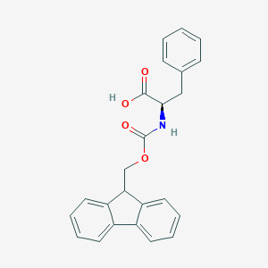 molecular formula C24H21NO4 B557626 Fmoc-D-苯丙氨酸 CAS No. 86123-10-6