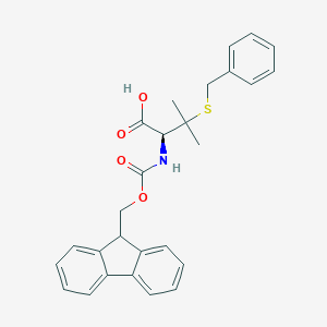 molecular formula C27H27NO4S B557629 Fmoc-S-benzyl-D-penicillamine CAS No. 139551-73-8