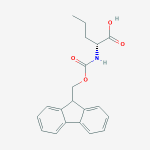 molecular formula C20H21NO4 B557634 Fmoc-D-norvaline CAS No. 144701-24-6