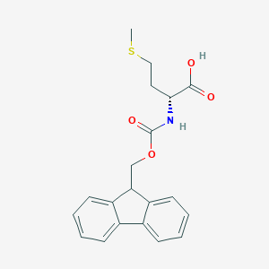 molecular formula C20H21NO4S B557640 (((9H-Fluoren-9-yl)methoxy)carbonyl)-D-methionine CAS No. 112883-40-6