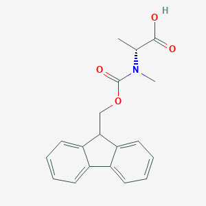 molecular formula C19H19NO4 B557644 Fmoc-N-Me-D-Ala-OH CAS No. 138774-92-2