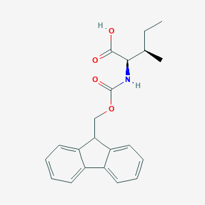 molecular formula C21H23NO4 B557662 Fmoc-D-异亮氨酸 CAS No. 143688-83-9