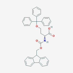 molecular formula C38H33NO5 B557665 Fmoc-D-Hse(Trt)-OH CAS No. 257886-01-4