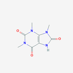 molecular formula C8H10N4O3 B055767 1,3,9-三甲基尿酸 CAS No. 7464-93-9