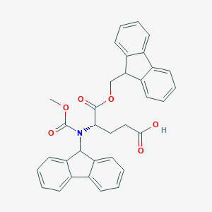 molecular formula C34H29NO6 B557680 Fmoc-D-Glu-Ofm CAS No. 252049-17-5
