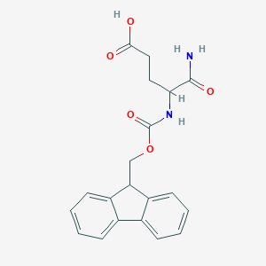 molecular formula C20H20N2O5 B557682 Fmoc-D-异谷氨酰胺-OH CAS No. 292150-20-0