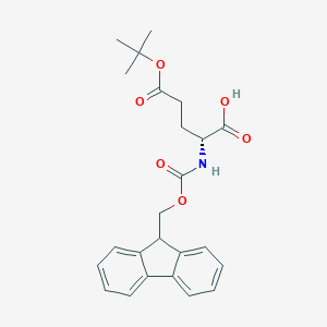 molecular formula C24H27NO6 B557683 Fmoc-D-Glu(OtBu)-OH CAS No. 104091-08-9