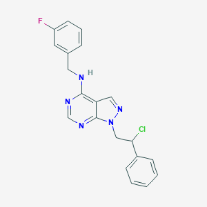 molecular formula C20H17ClFN5 B557698 Fmoc-d-dap(2-cl-z)-oh CAS No. 756531-27-8