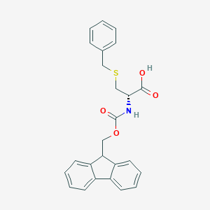 molecular formula C25H23NO4S B557712 Fmoc-S-benzyl-D-cysteine CAS No. 252049-18-6