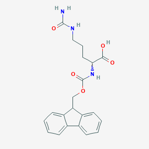 molecular formula C21H23N3O5 B557718 Fmoc-D-Cit-OH CAS No. 200344-33-8