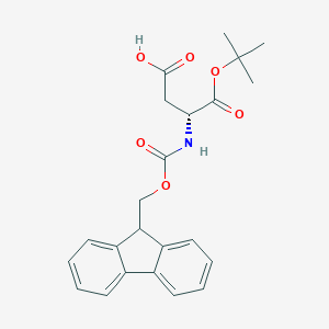 molecular formula C23H25NO6 B557725 Fmoc-d-asp-otbu CAS No. 134098-70-7