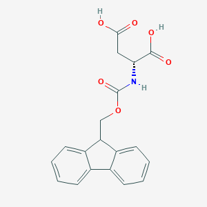 molecular formula C19H17NO6 B557726 Fmoc-D-Asp-OH CAS No. 136083-57-3