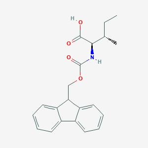 molecular formula C21H23NO4 B557749 FMOC-D-allo-Isoleucine CAS No. 118904-37-3