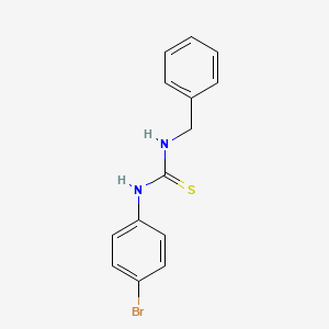 molecular formula C14H13BrN2S B5577495 1-Benzyl-3-(4-bromophenyl)thiourea 