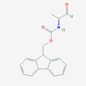 molecular formula C18H17NO3 B557753 Fmoc-D-Ala-aldehyde CAS No. 127043-32-7