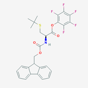 molecular formula C28H24F5NO4S B557767 Fmoc-Cys(tBu)-OPfp CAS No. 109434-23-3