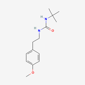 molecular formula C14H22N2O2 B5577691 1-Tert-butyl-3-[2-(4-methoxyphenyl)ethyl]urea 