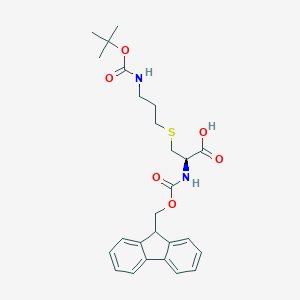 molecular formula C26H32N2O6S B557775 Fmoc-Cys(3-(Boc-amino)-propyl)-OH CAS No. 173963-91-2