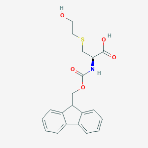 molecular formula C20H21NO5S B557776 Fmoc-S-2-hydroxyethyl-L-cysteine CAS No. 200354-35-4