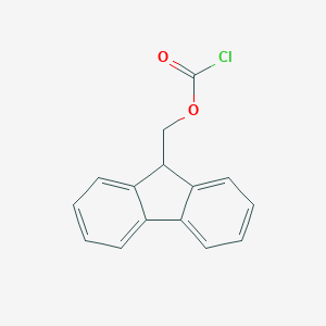 molecular formula C15H11ClO2 B557779 9-Fluorenylmethyl chloroformate CAS No. 28920-43-6