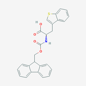 molecular formula C26H21NO4S B557785 Fmoc-L-3-Benzothienylalanine CAS No. 177966-60-8