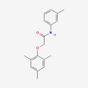 molecular formula C18H21NO2 B5577888 N-(3-methylphenyl)-2-(2,4,6-trimethylphenoxy)acetamide 
