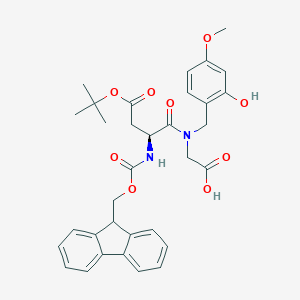 molecular formula C33H36N2O9 B557795 Fmoc-L-Asp(OtBu)-HmbGly-OH CAS No. 502640-94-0