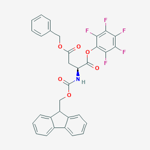 molecular formula C32H22F5NO6 B557800 Fmoc-Asp(Obzl)-Opfp CAS No. 86061-03-2