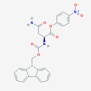 molecular formula C25H21N3O7 B557803 Fmoc-Asn-ONp CAS No. 71989-17-8