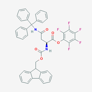 molecular formula C44H31F5N2O5 B557806 Fmoc-asn(trt)-opfp CAS No. 132388-64-8