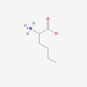 molecular formula C6H13NO2 B557838 (R)-2-((((9H-Fluoren-9-yl)methoxy)carbonyl)amino)-2,3-dimethylbutanoic acid CAS No. 616867-28-8
